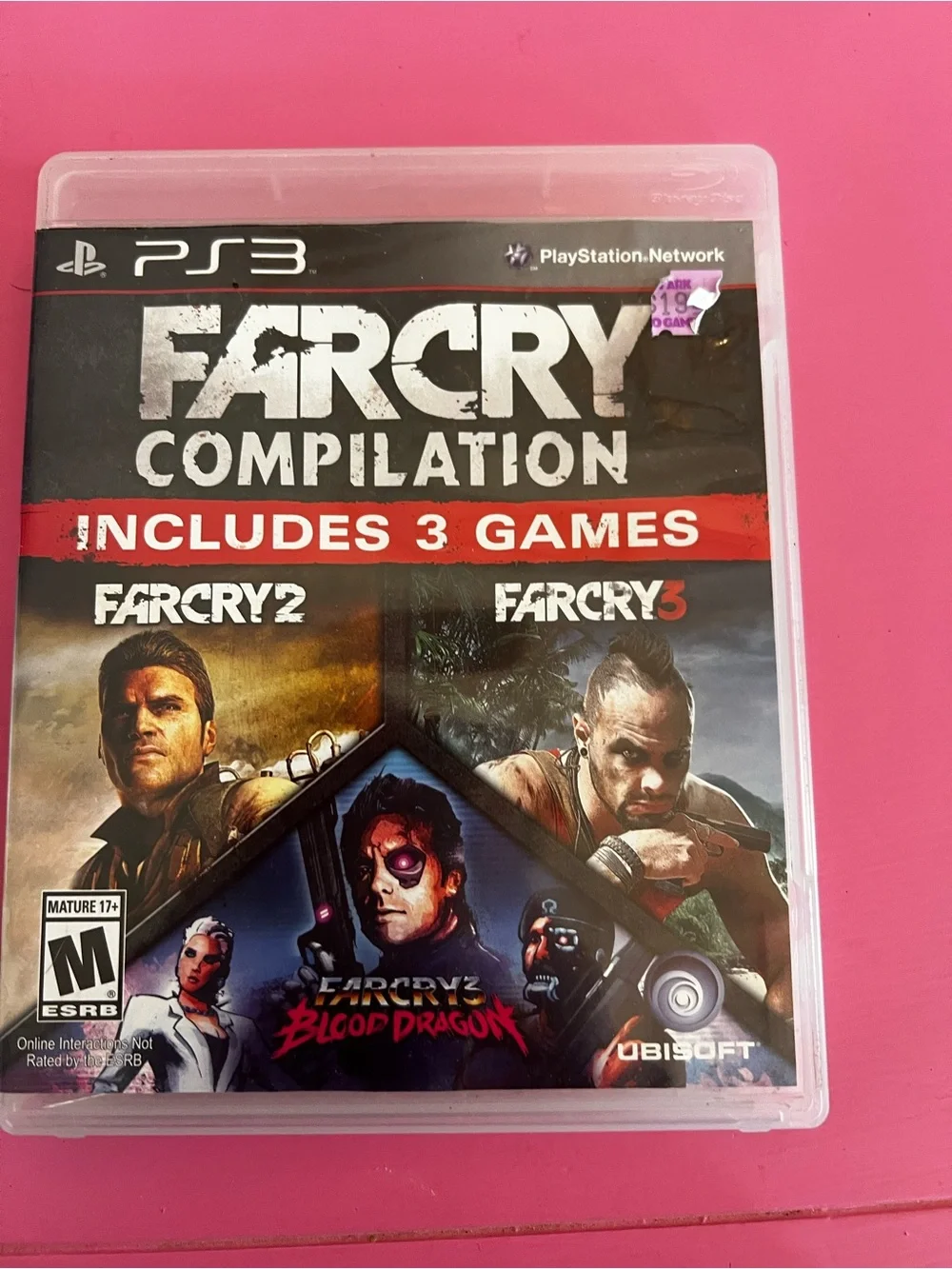 Sony PS3 Far Cry Compilation – Black & Red Cover